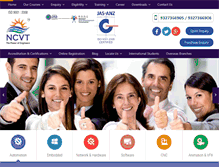Tablet Screenshot of ncvttraining.com